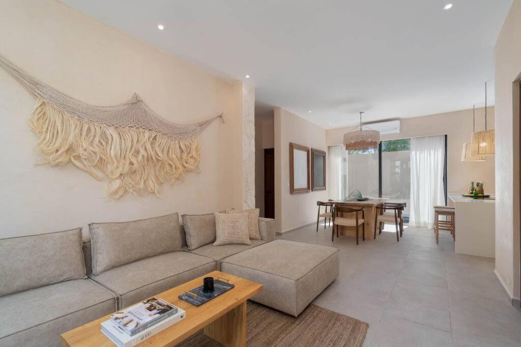 툴룸 Lujoso Departamento Boho-Chic Con Alberca Privada 아파트 외부 사진